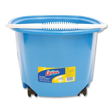 QUICKIE 5 gal Mop Bucket, Blue, Plastic 20000ZQK